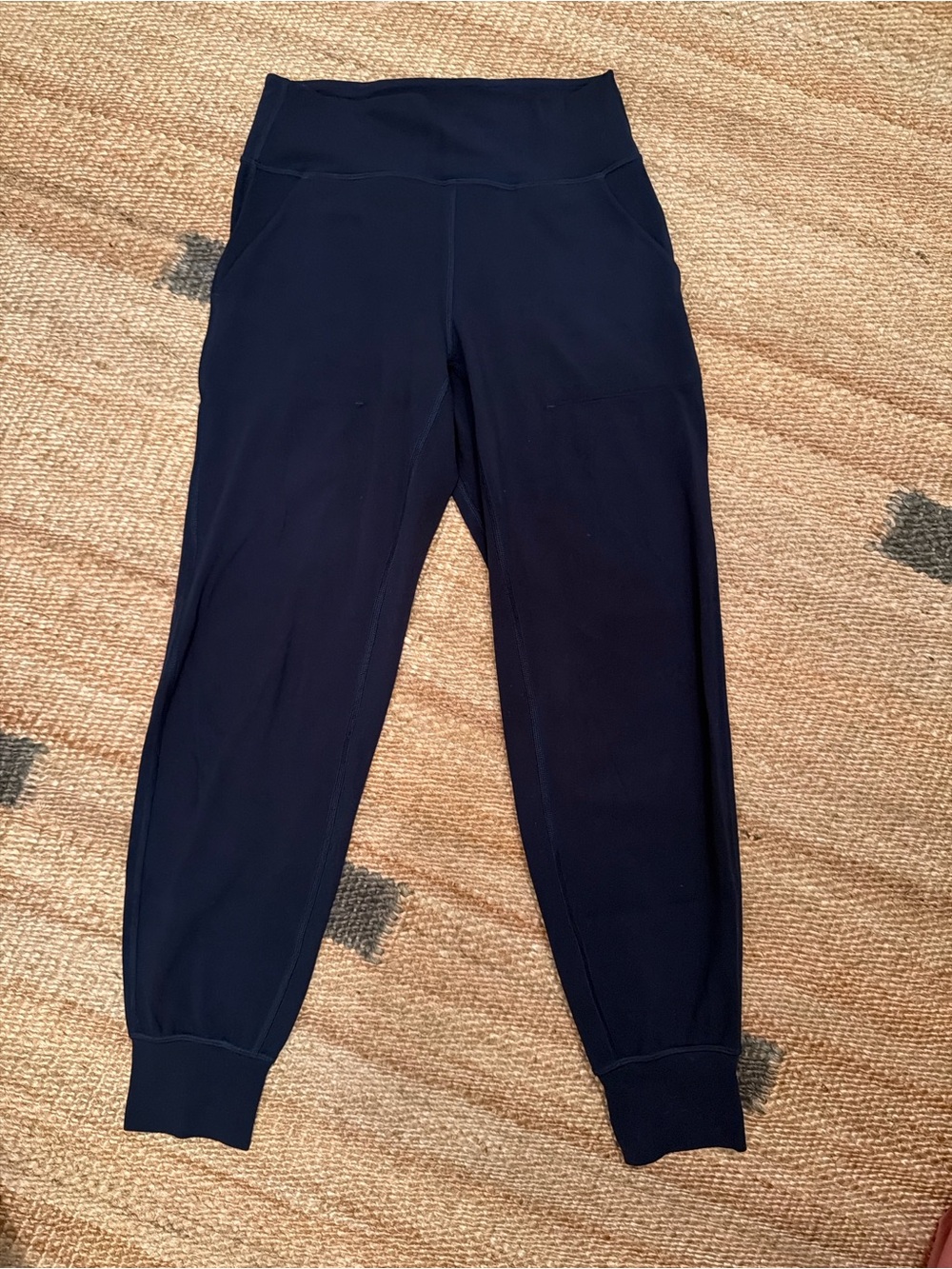 lululemon athletica Navy High-Waist Jogger Pants